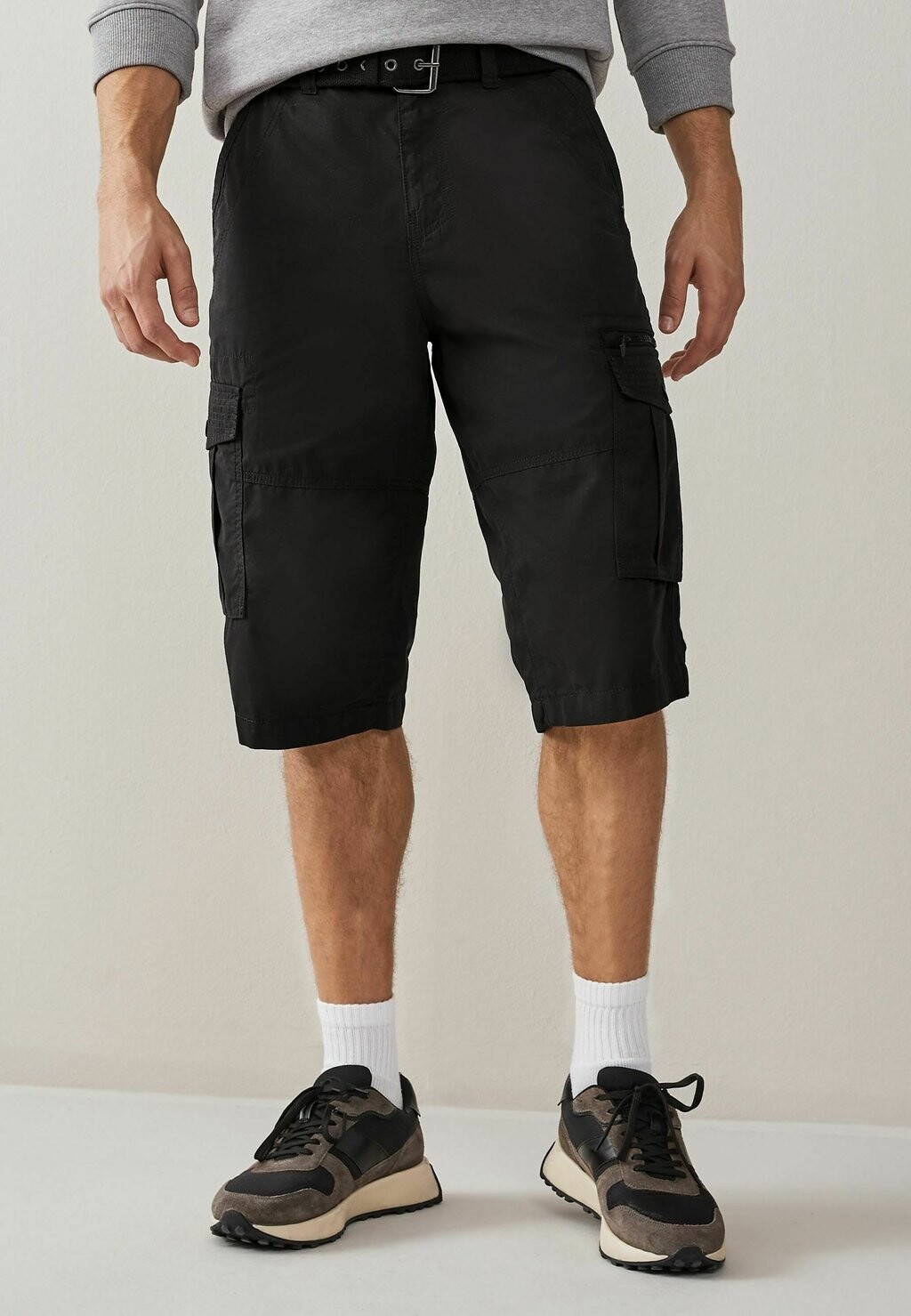 

Шорты Cotton Nylon Cargo Shorts Next, черный