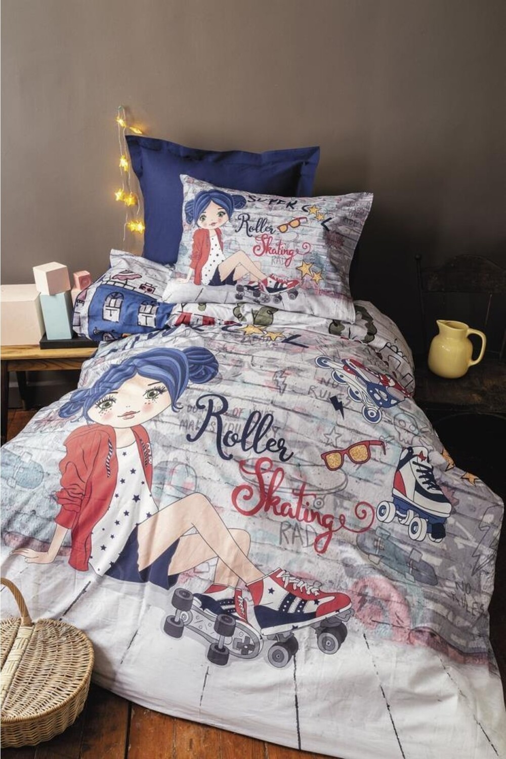 

Комплект пододеяльников Issimo Home Ranforce Shiny Girl с цифровым принтом