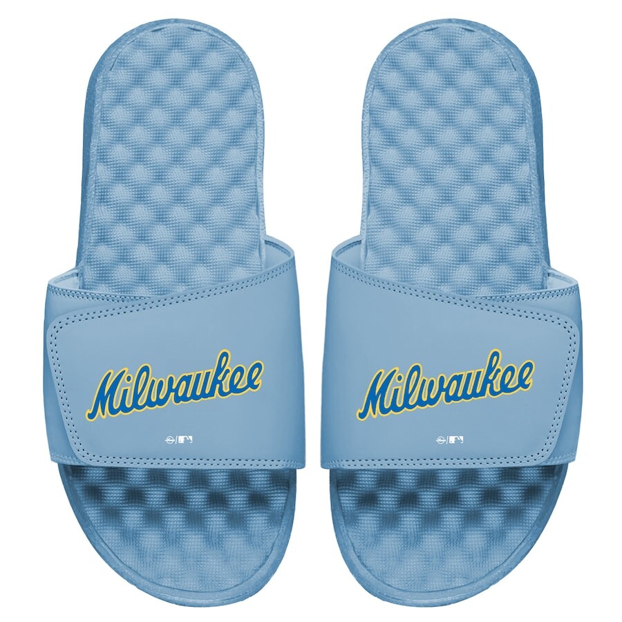 

Шлепанцы ISlide Milwaukee Brewers, синий