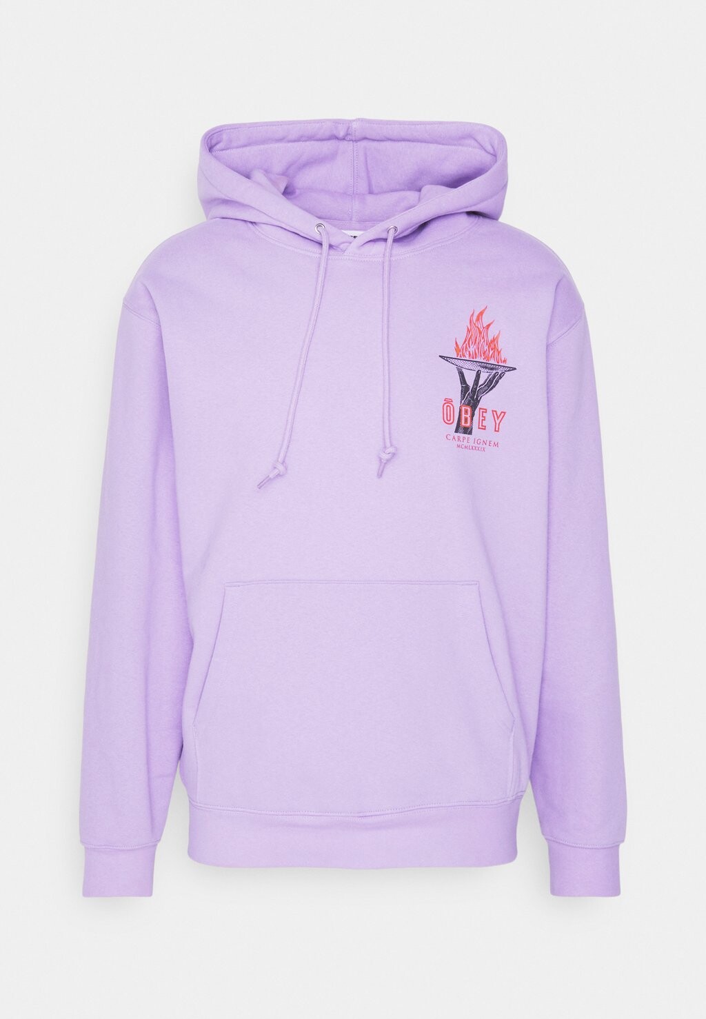 

Толстовка Obey Clothing OBEY SEIZE FIRE, цвет digital lavender