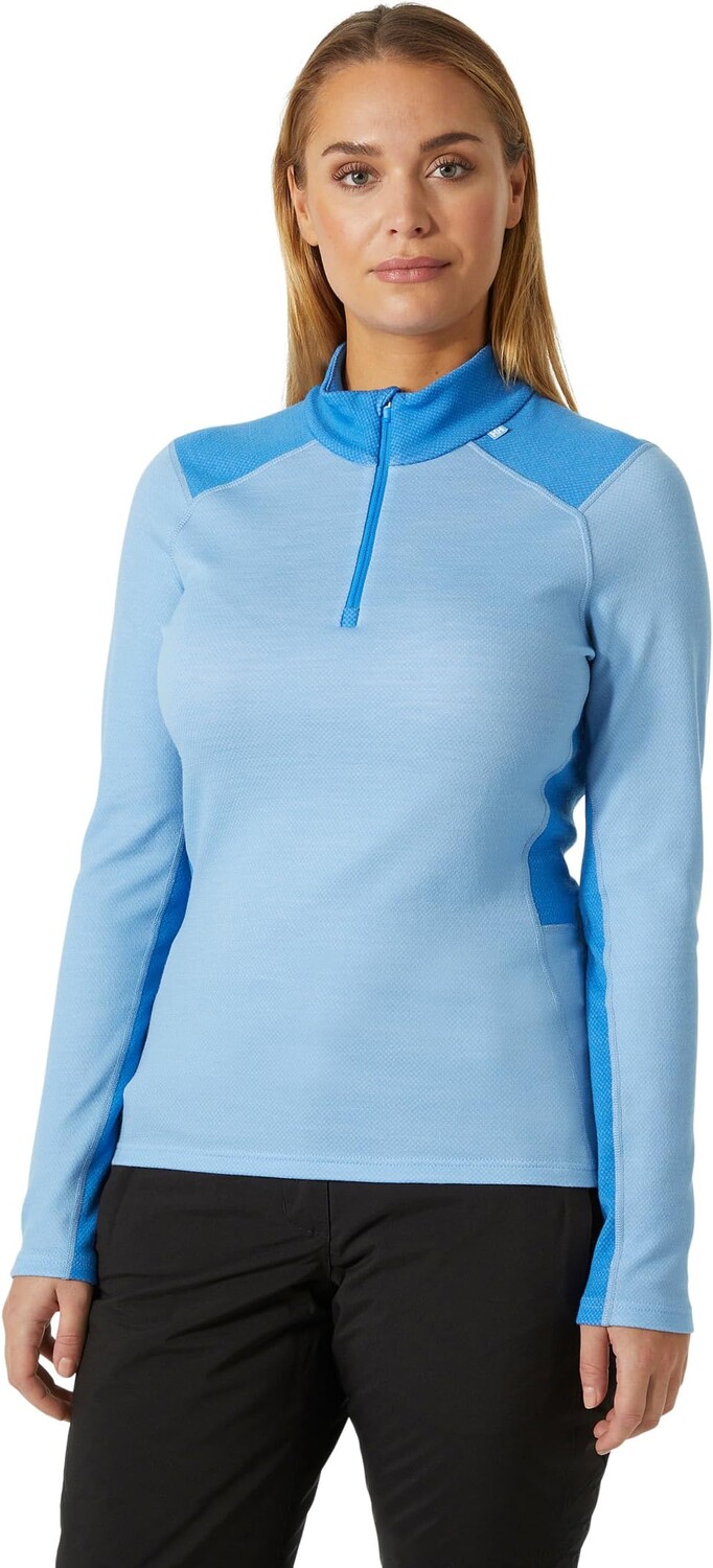 

Lifa Merino, средний вес, молния 1/2 Helly Hansen, цвет Bright Blue