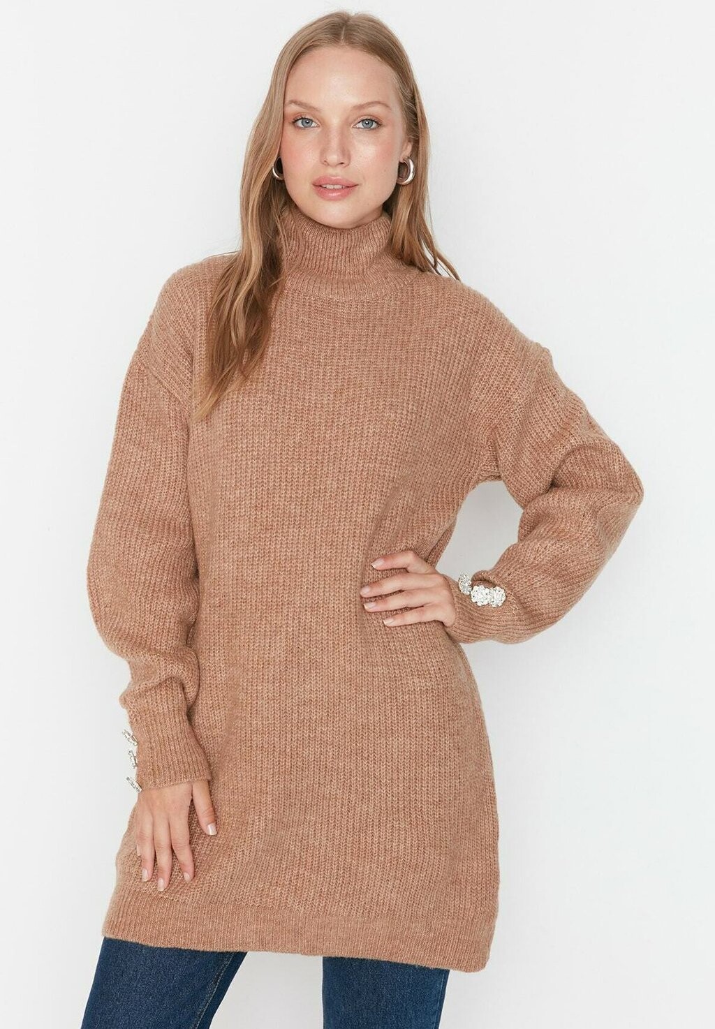 

Свитер Trendyol Modest, коричневый