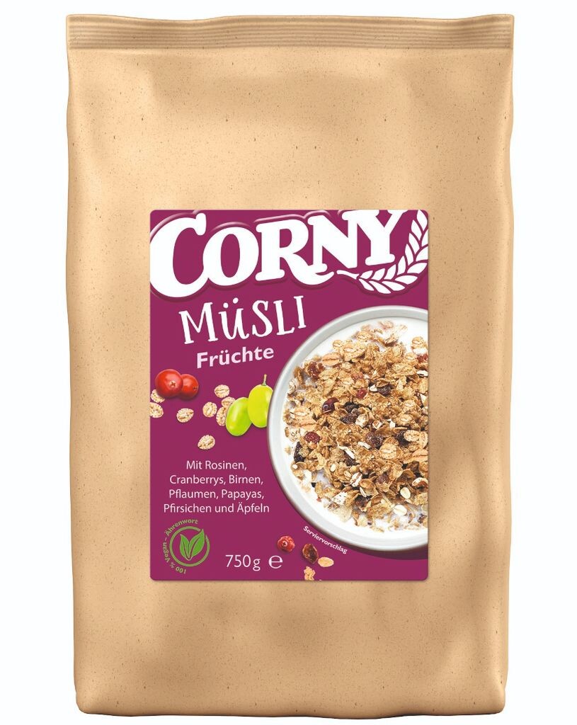 

Мюсли ФРУКТЫ от Corny, 750г Schwartau Werke
