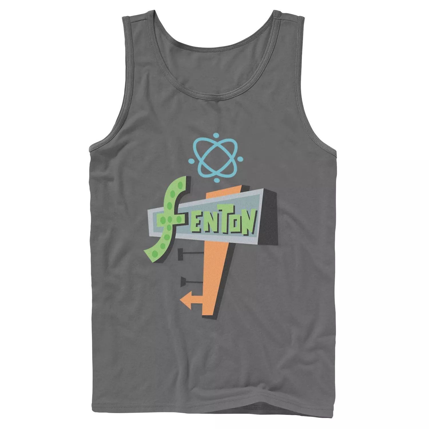 

Мужская майка с логотипом Nickelodeon Danny Phantom Fenton Science Licensed Character