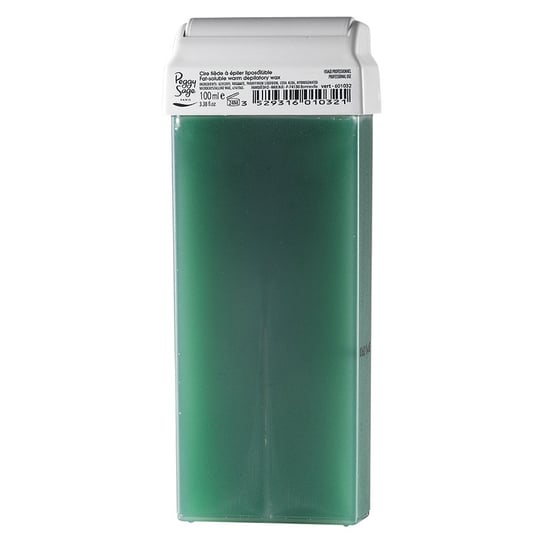 Жирорастворимые теплые эпиляторы Wax Vert восковой картридж для депиляции тела Зеленый 100мл Peggy Sage