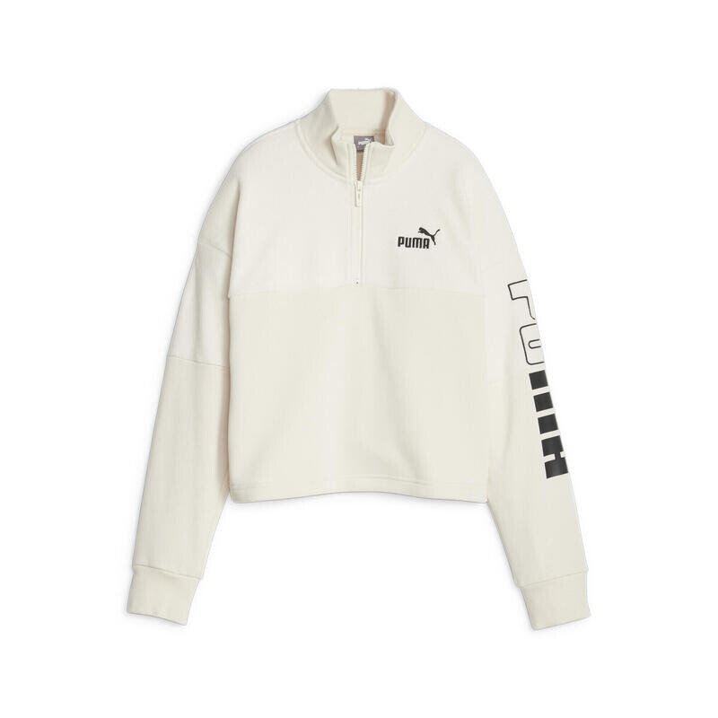 

Толстовка с цветными блоками PUMA POWER Женская PUMA Alpine Snow White