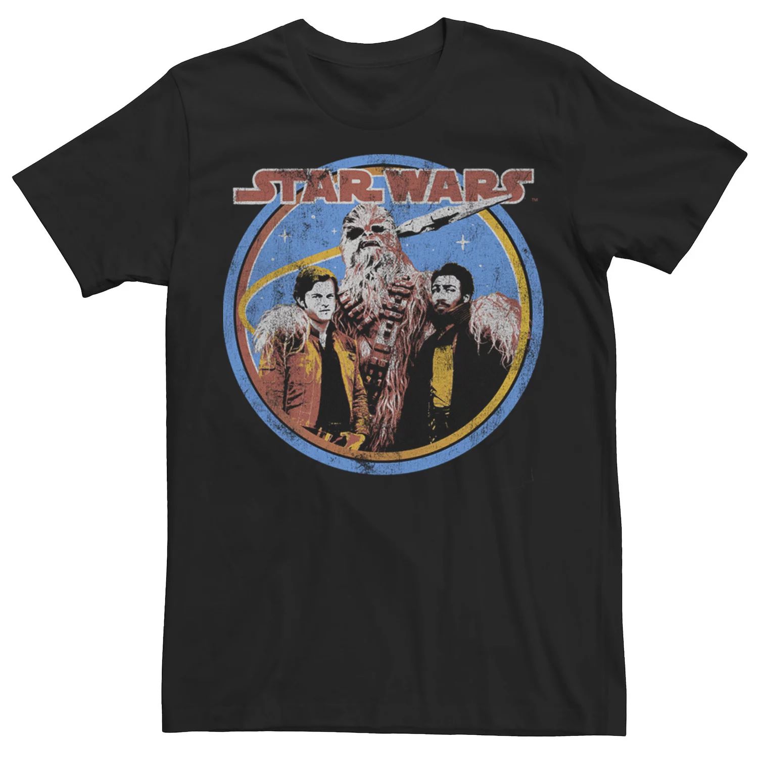 Мужская футболка Han Solo Movie Smugglers в стиле ретро Star Wars