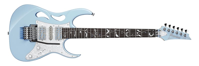 Электрогитара Steve Vai Signature PIA3761C Electric Guitar, Blue Powder w/ Case