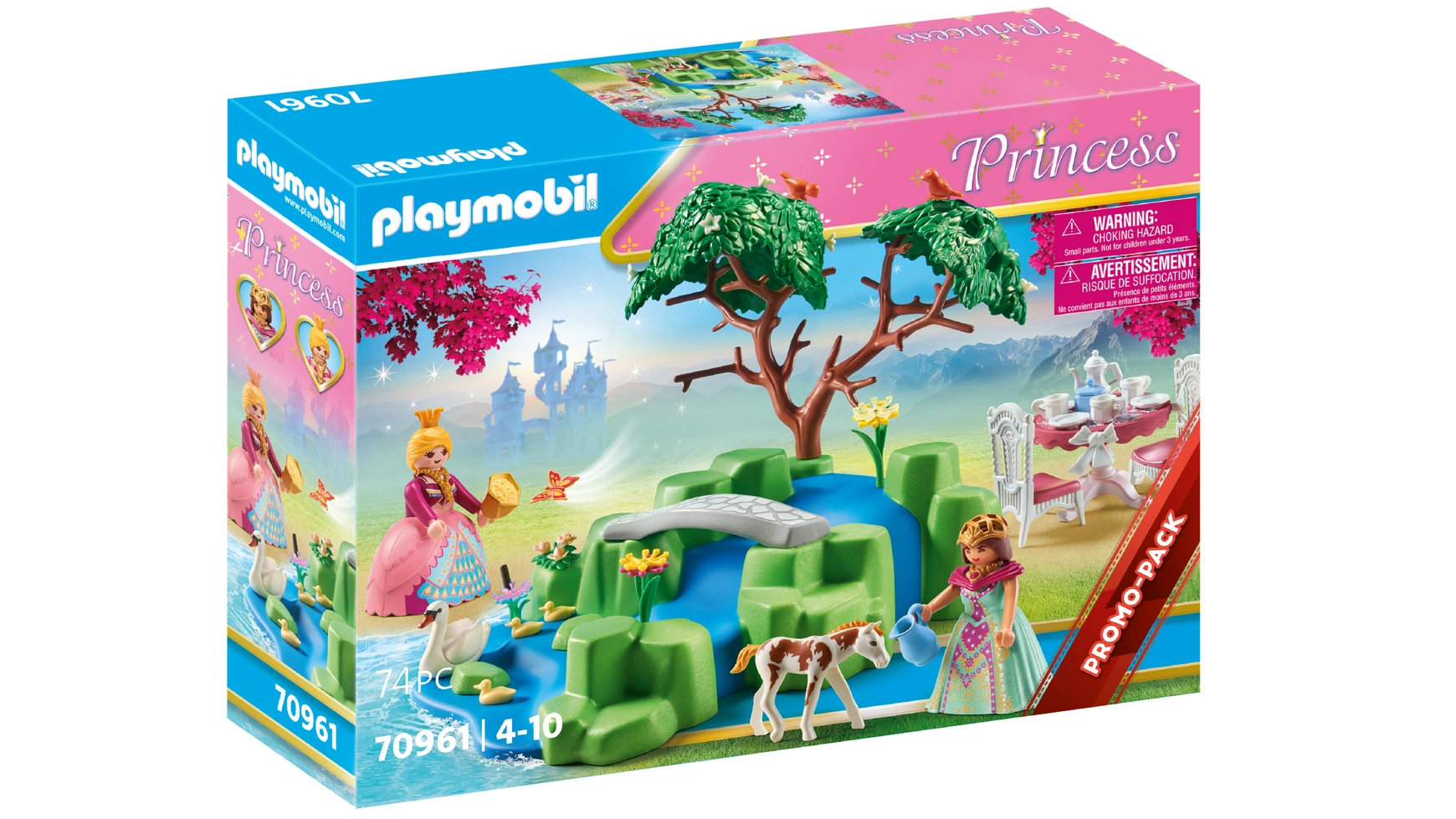 Принцесса пикник принцессы с жеребенком Playmobil конструктор playmobil 70451 кондитерская для замка принцессы