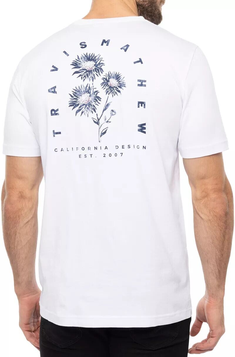 

Мужская футболка для гольфа TravisMathew в рамках программы лояльности, белый