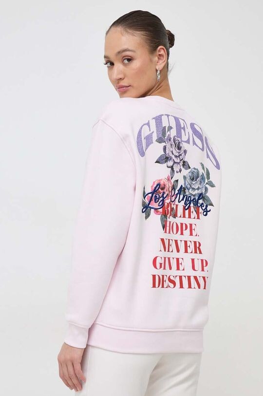 

Толстовка Guess, розовый