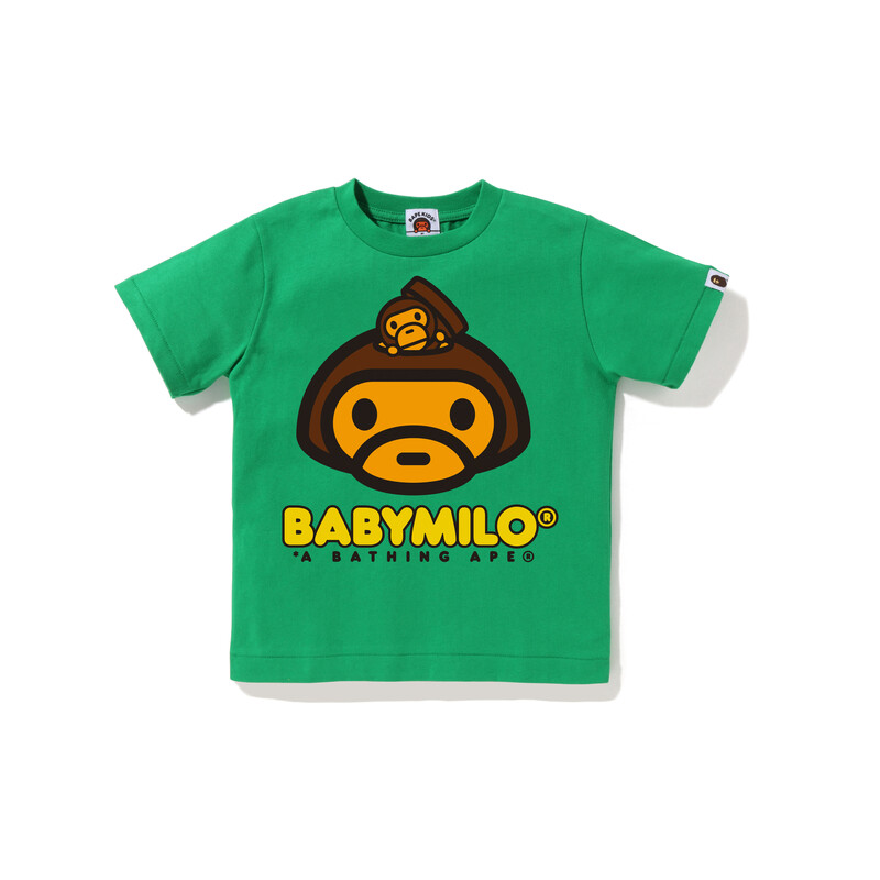 

Детская футболка A Bathing Ape, зеленый