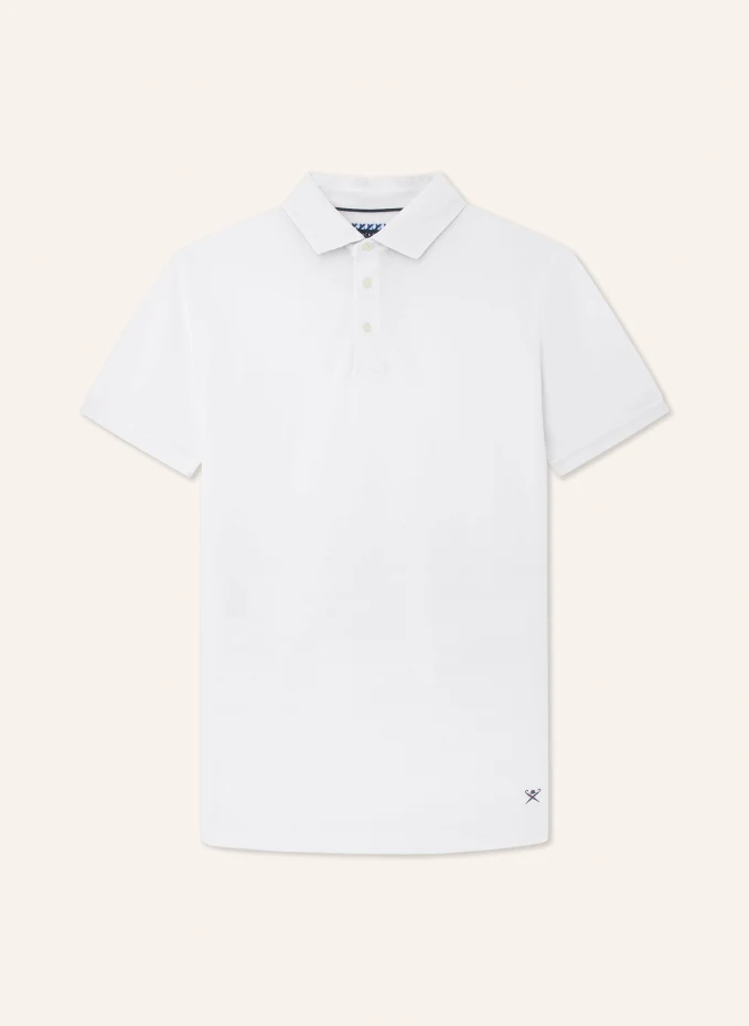 

Рубашка-поло из пике Hackett London, белый