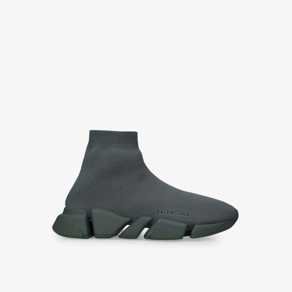 

Мужские кроссовки средней длины эластичной вязки Speed 20 Balenciaga, хаки