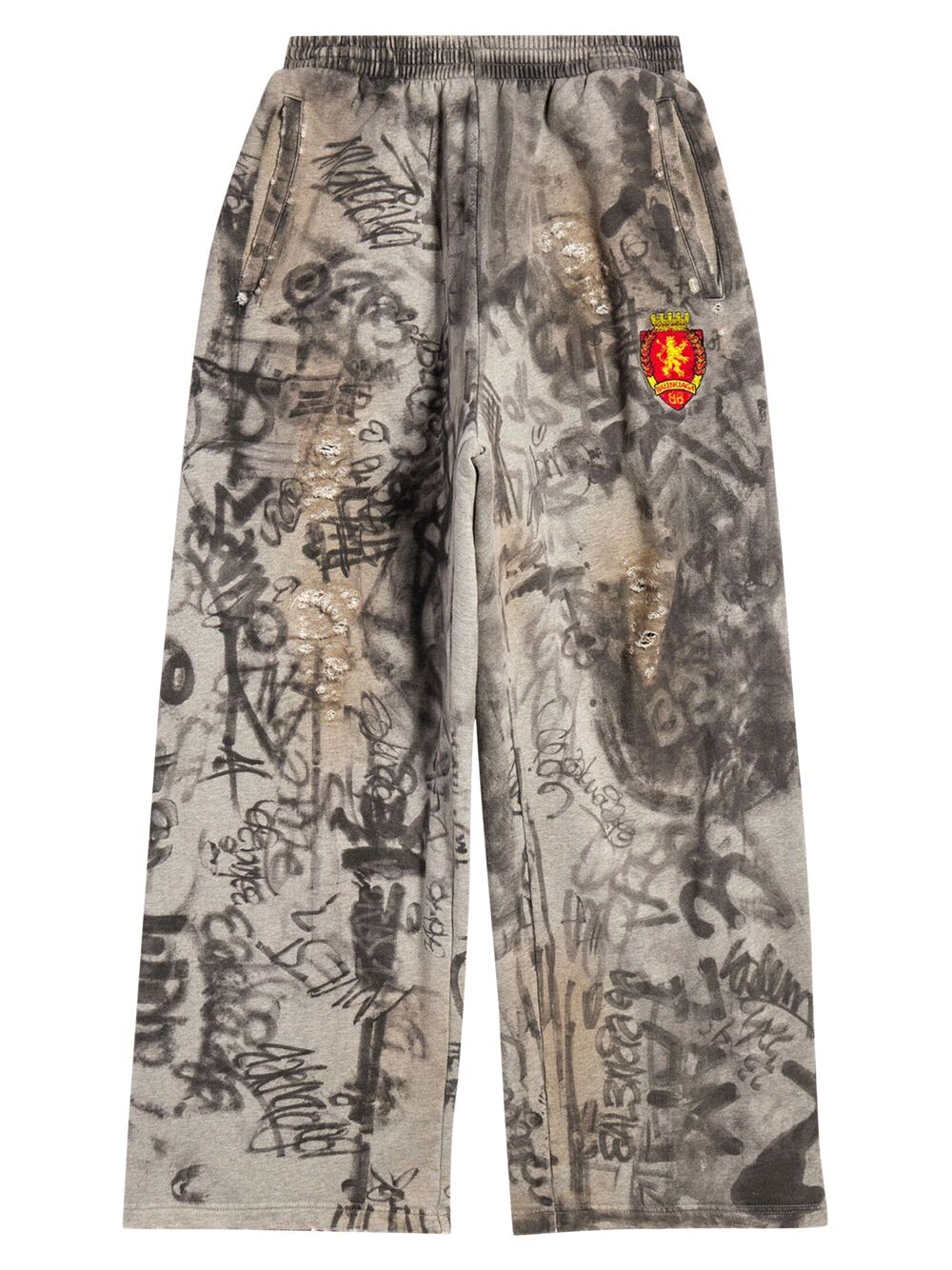 

Спортивные штаны Skater Baggy Balenciaga, серый