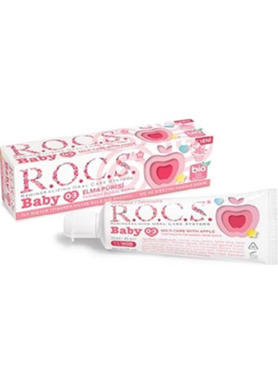 

ROCS Baby 0-3 Years Toothpaste 35 мл / Яблочное пюре