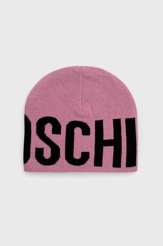 

Шапка Moschino, розовый