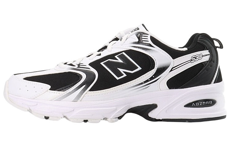 

Кроссовки унисекс New Balance 530, черный / белый