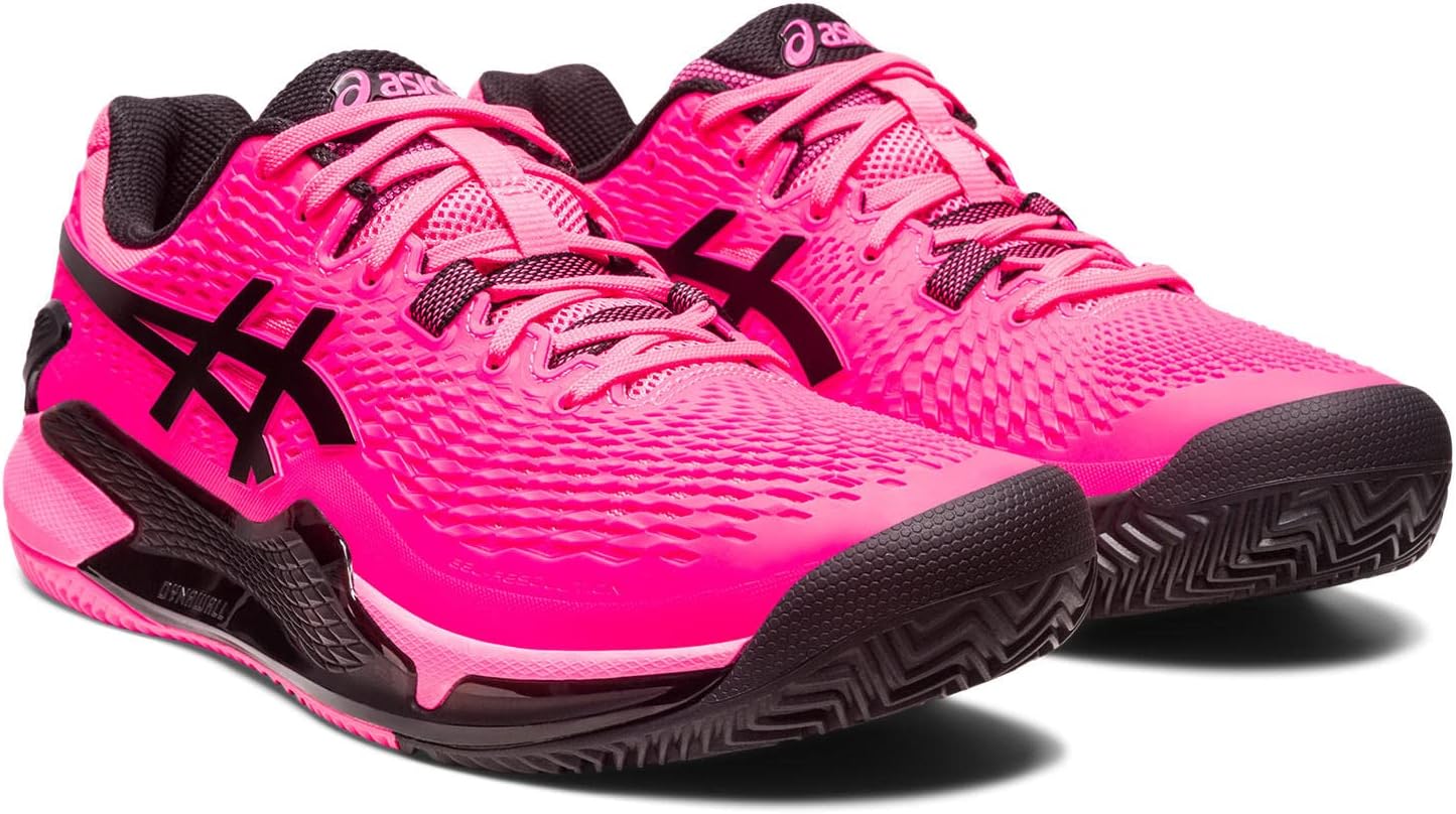 

Кроссовки Gel-Resolution 9 Clay ASICS, цвет Hot Pink/Black