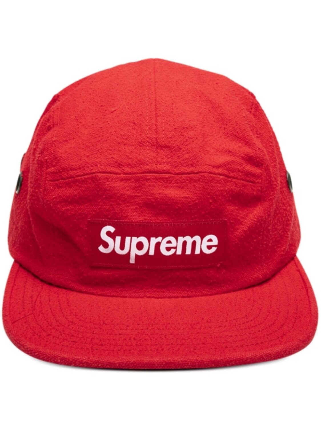 

Supreme походная кепка из ворсистого холста, красный