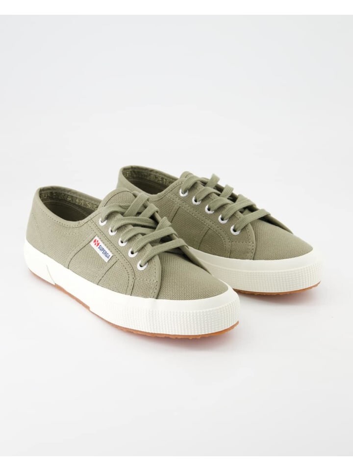 

Кроссовки на шнуровке Superga, зеленый