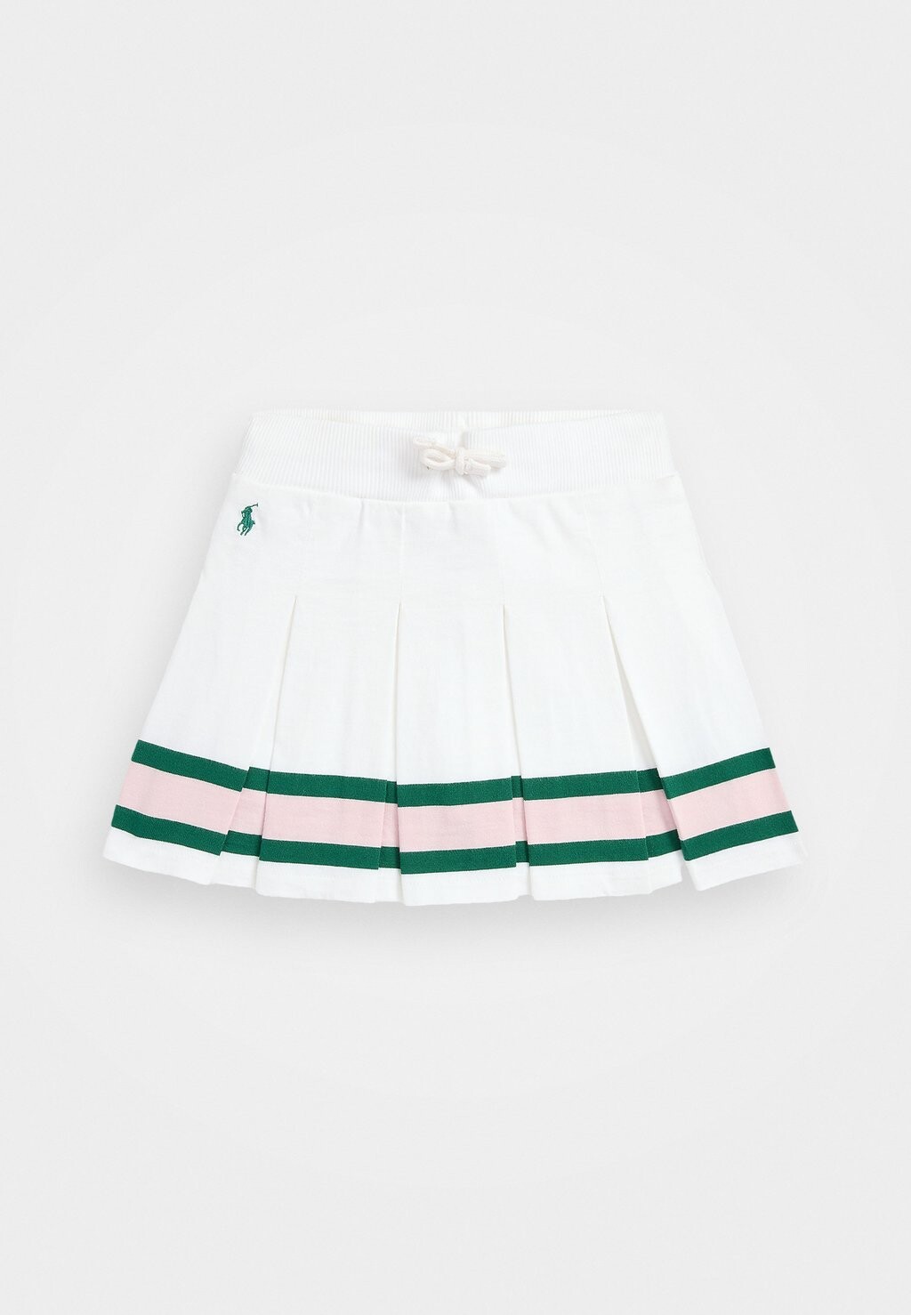 

Мини-юбка Pleatskirt Polo Ralph Lauren, цвет white/multi-coloured