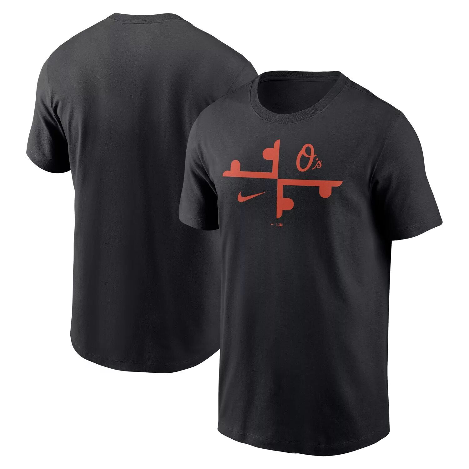 

Мужская черная футболка Nike Baltimore Orioles с надписью Local Team, Черный