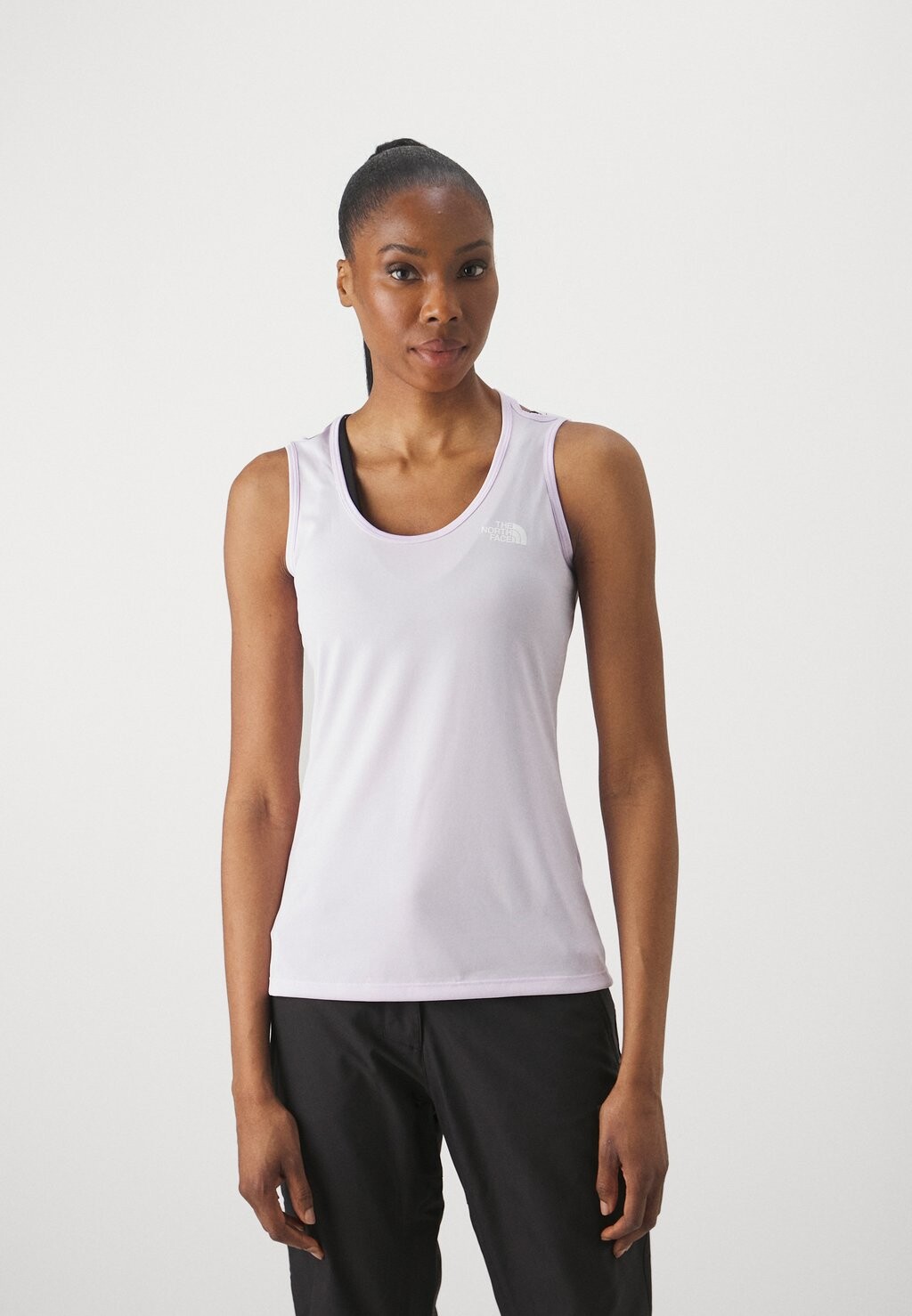 

Топ FLEX TANK The North Face, цвет icy lilac