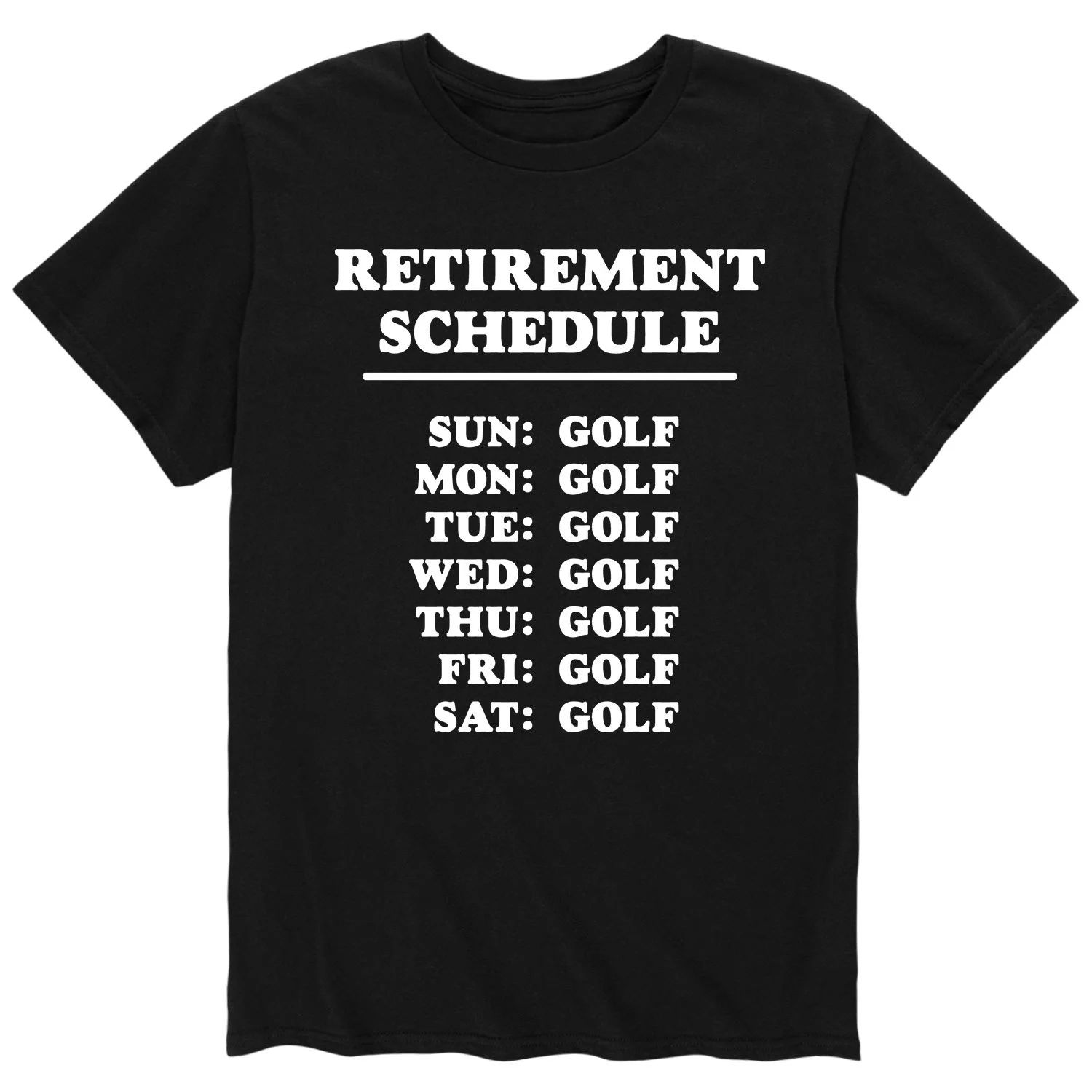Мужская футболка с графиком выхода на пенсию Licensed Character диплом с выходом на пенсию