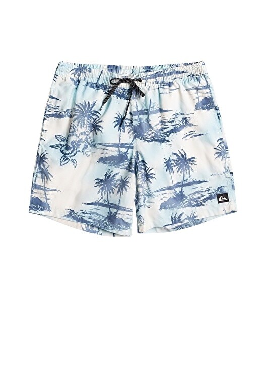 

Белый мужской купальник с эластичными шортами Quiksilver