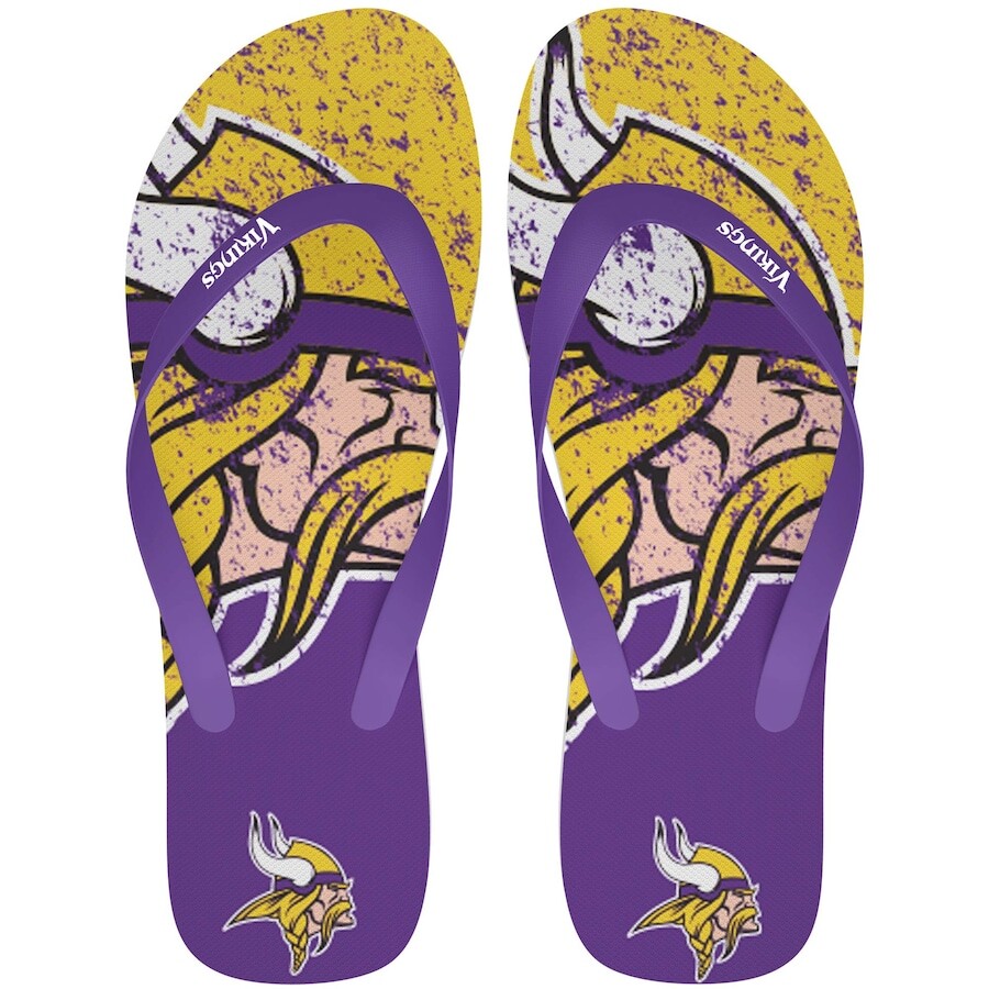 

Шлепанцы FOCO Minnesota Vikings