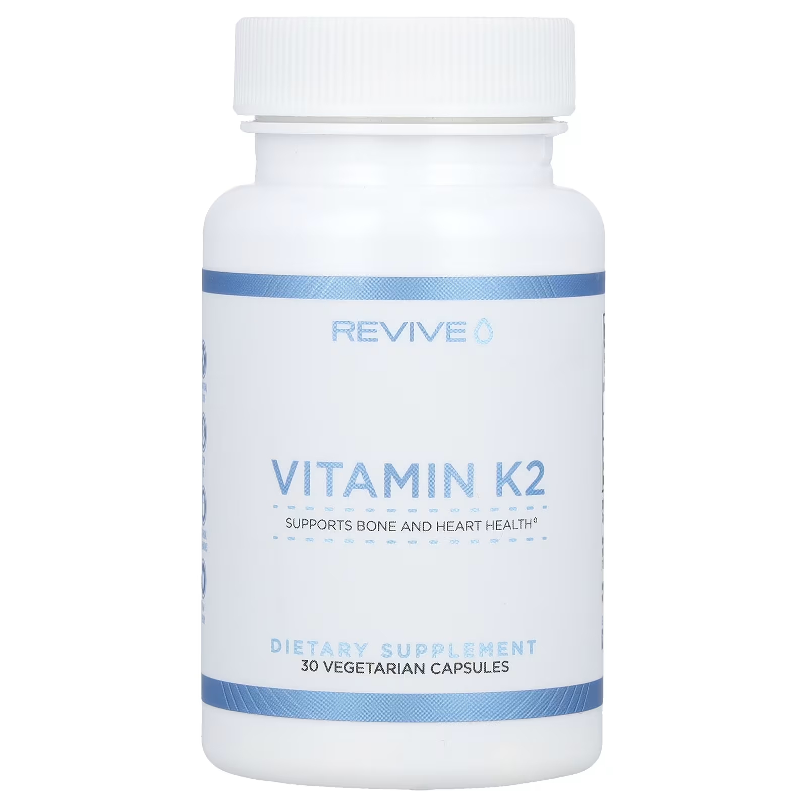Пищевая добавка Revive Витамин K2, 30 вегетарианских капсул revive digest aid 90 вегетарианских капсул