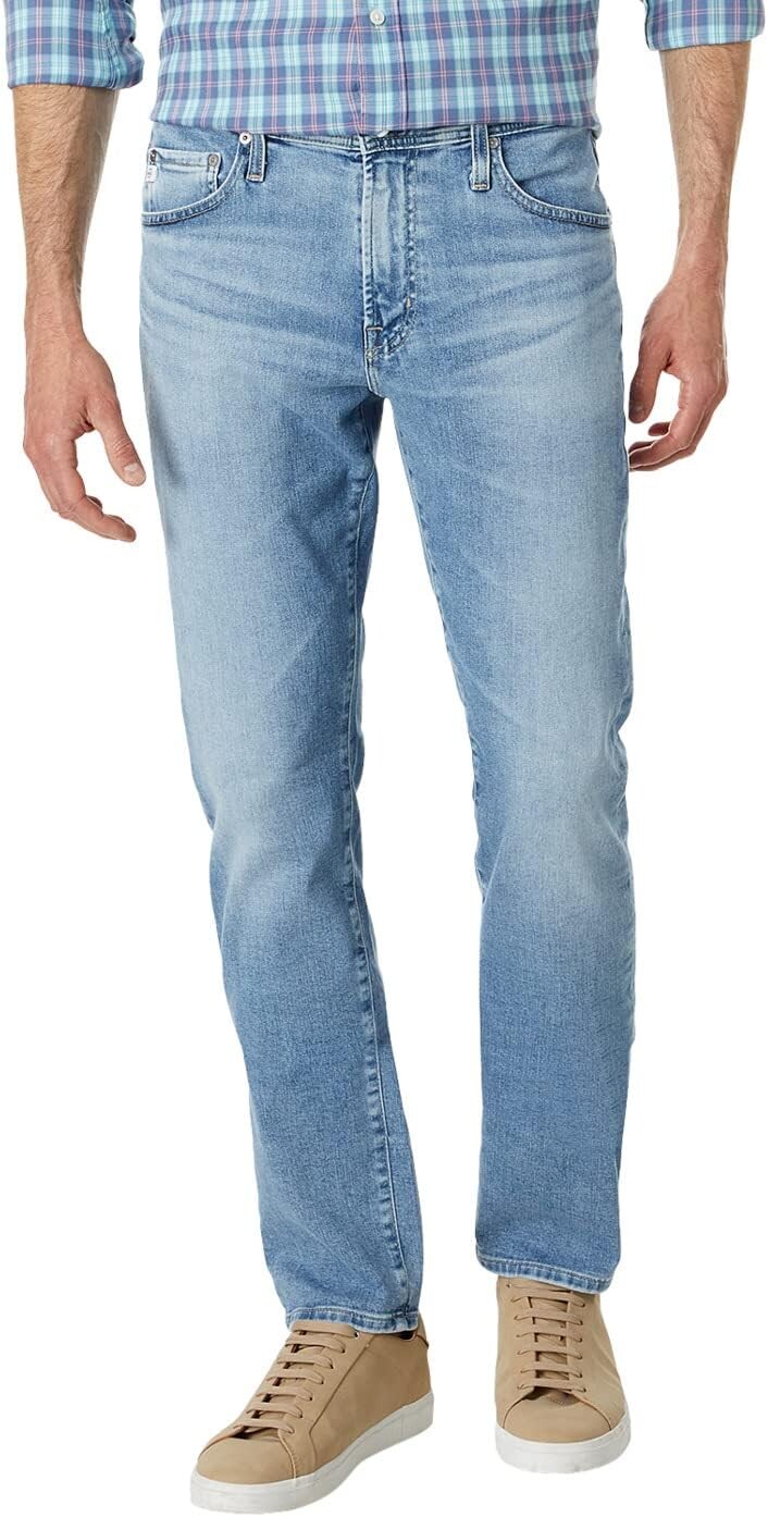 

Джинсы Everett Slim Straight Fit Jeans in Saltillo AG Jeans, цвет Saltillo