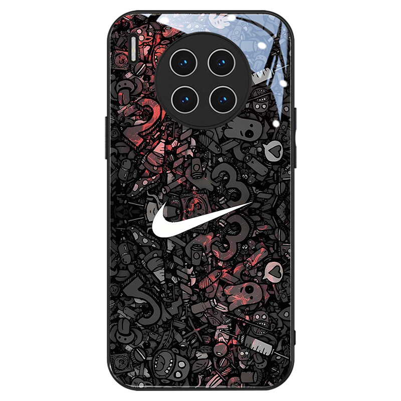 

Чехол для телефона Hizeus Sea Diamond, Graffiti Nike - glass texture black