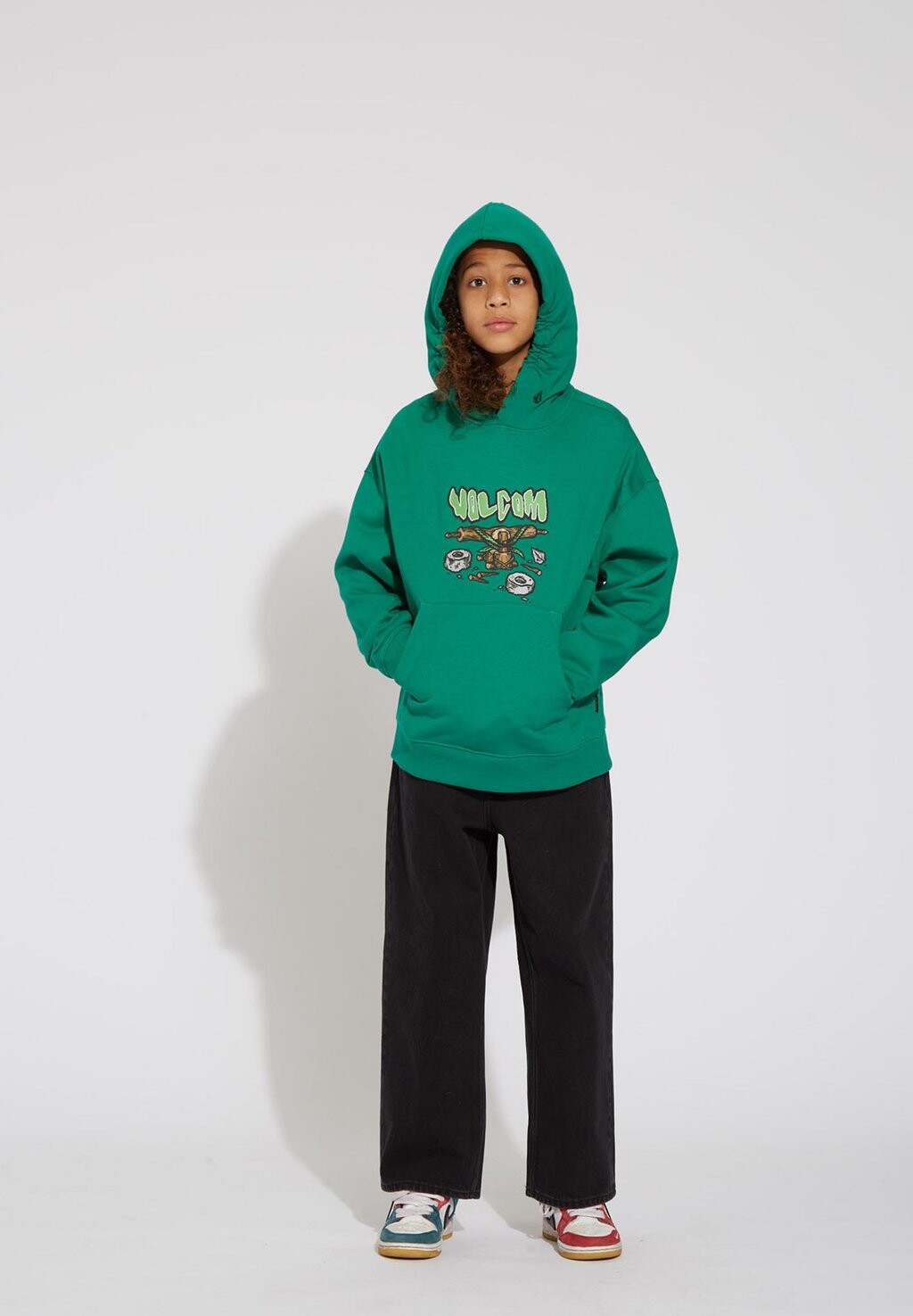 

Толстовка FA TODD BRATRUD PO Volcom, цвет synergy green