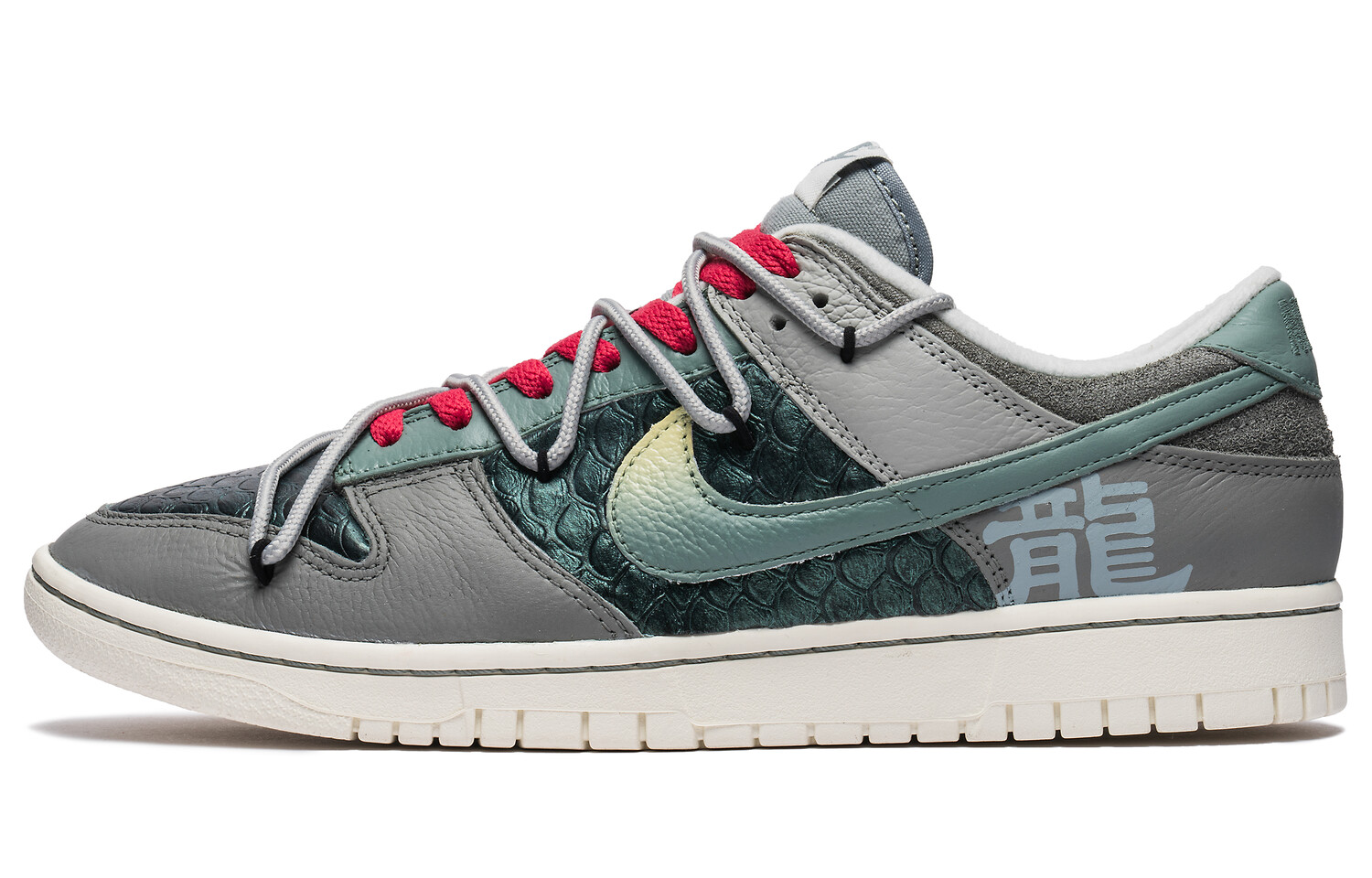 

Кроссовки Nike Dunk Skateboarding Shoes Men Low-top White, темно-синий