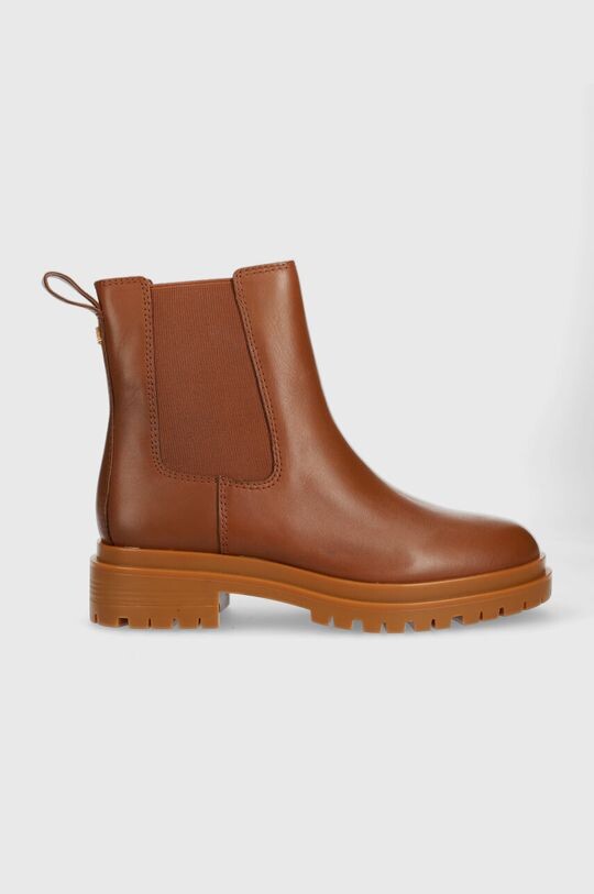 

Кожаные ботинки челси Corinne Lauren Ralph Lauren, коричневый