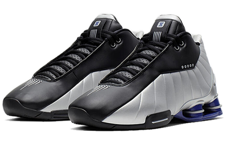 

Nike shox bb4 Баскетбольные кроссовки черный/серебристый унисекс