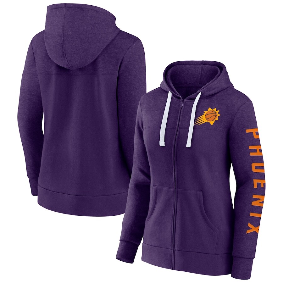 

Толстовка на молнии Fanatics Branded Phoenix Suns, фиолетовый