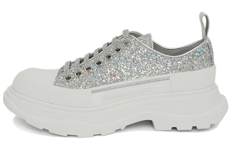 

Alexander McQueen Wmns Tread Slick Martin Ботинки Серебристые