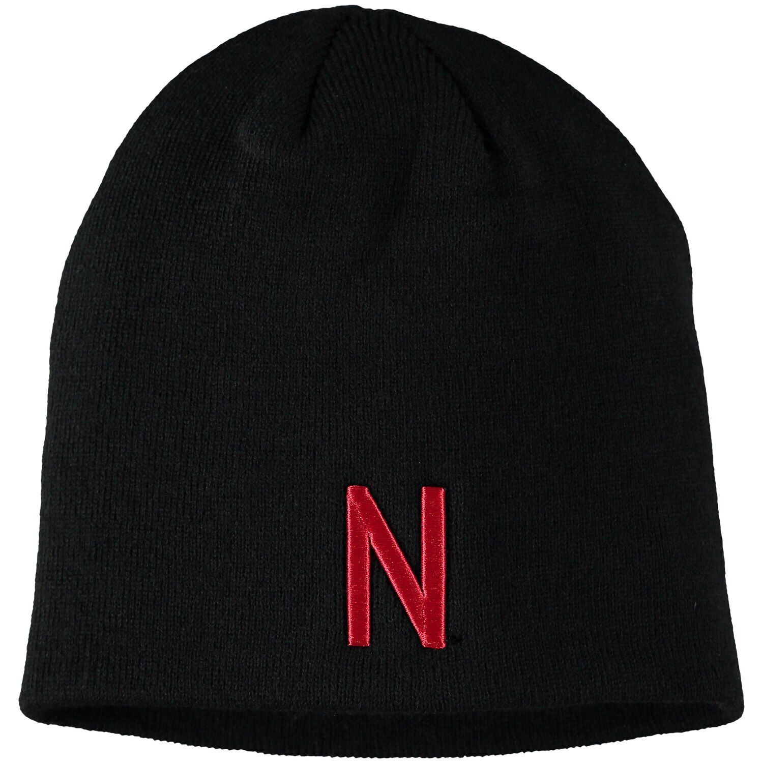 

Мужская вязаная шапка Top of the World Black Nebraska Huskers EZDOZIT