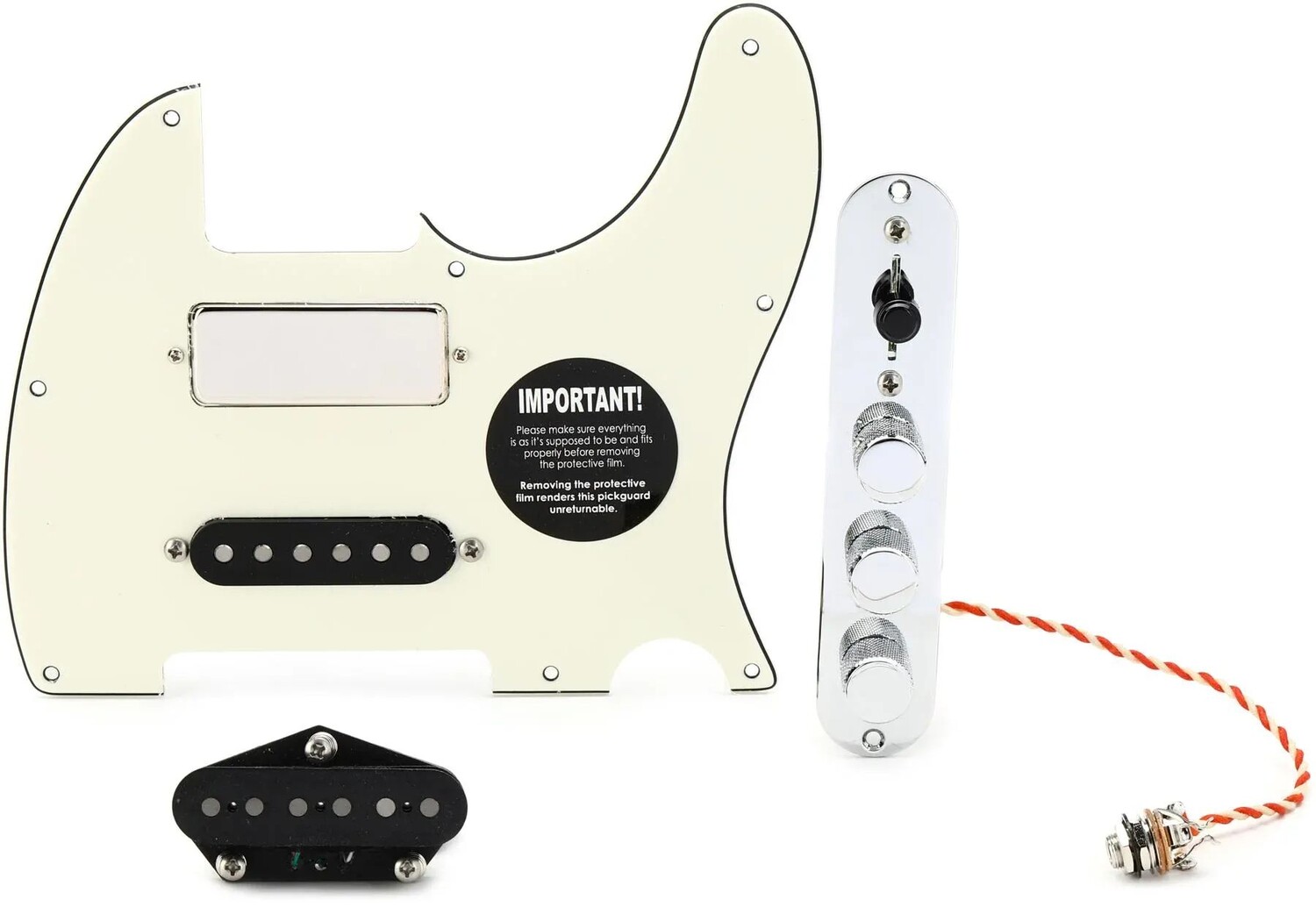 

Накладка 920D Custom Mason Style Loaded Nashville Telecaster — пергамент