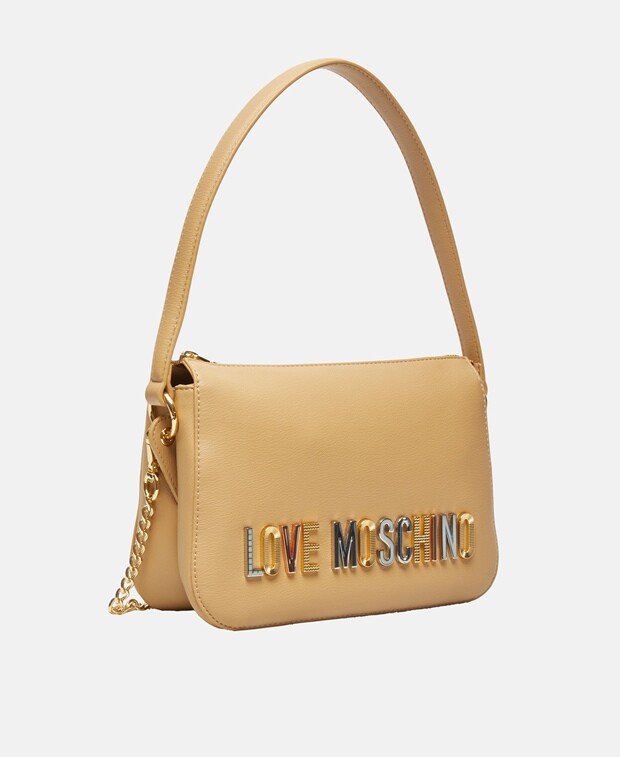 

Сумка через плечо Love Moschino, мягкий бежевый