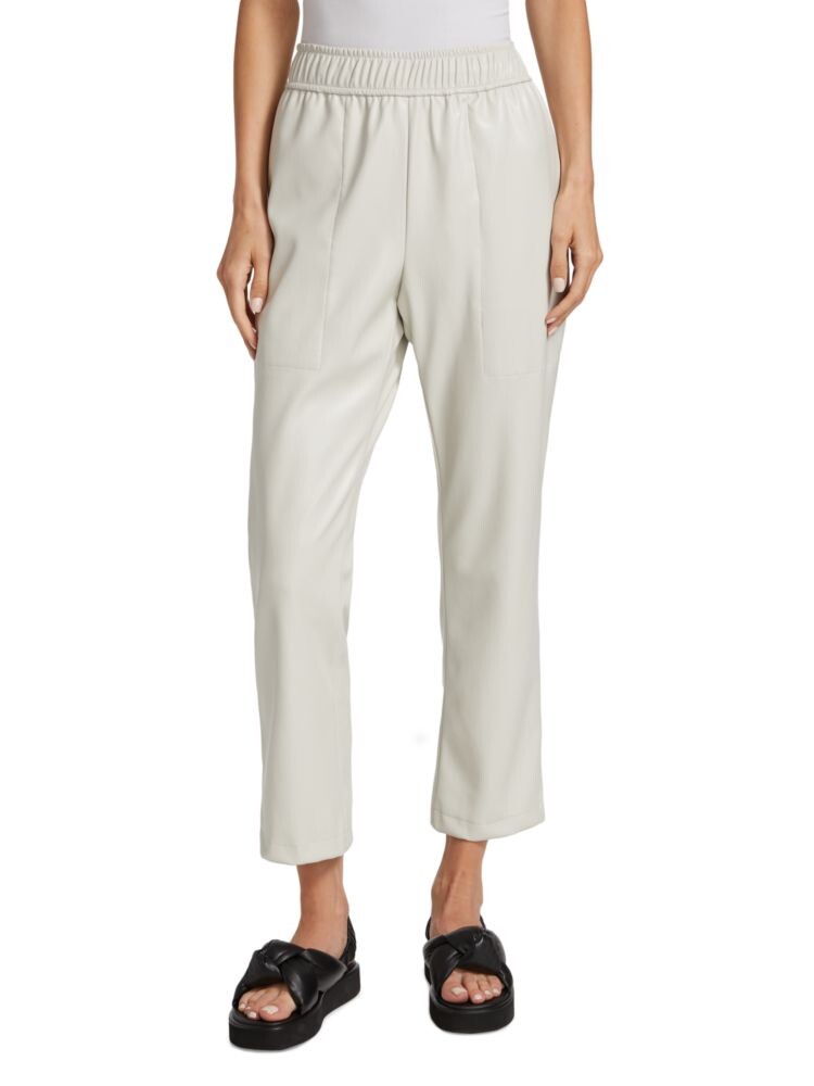 

Брюки из искусственной кожи Proenza Schouler White Label, черный