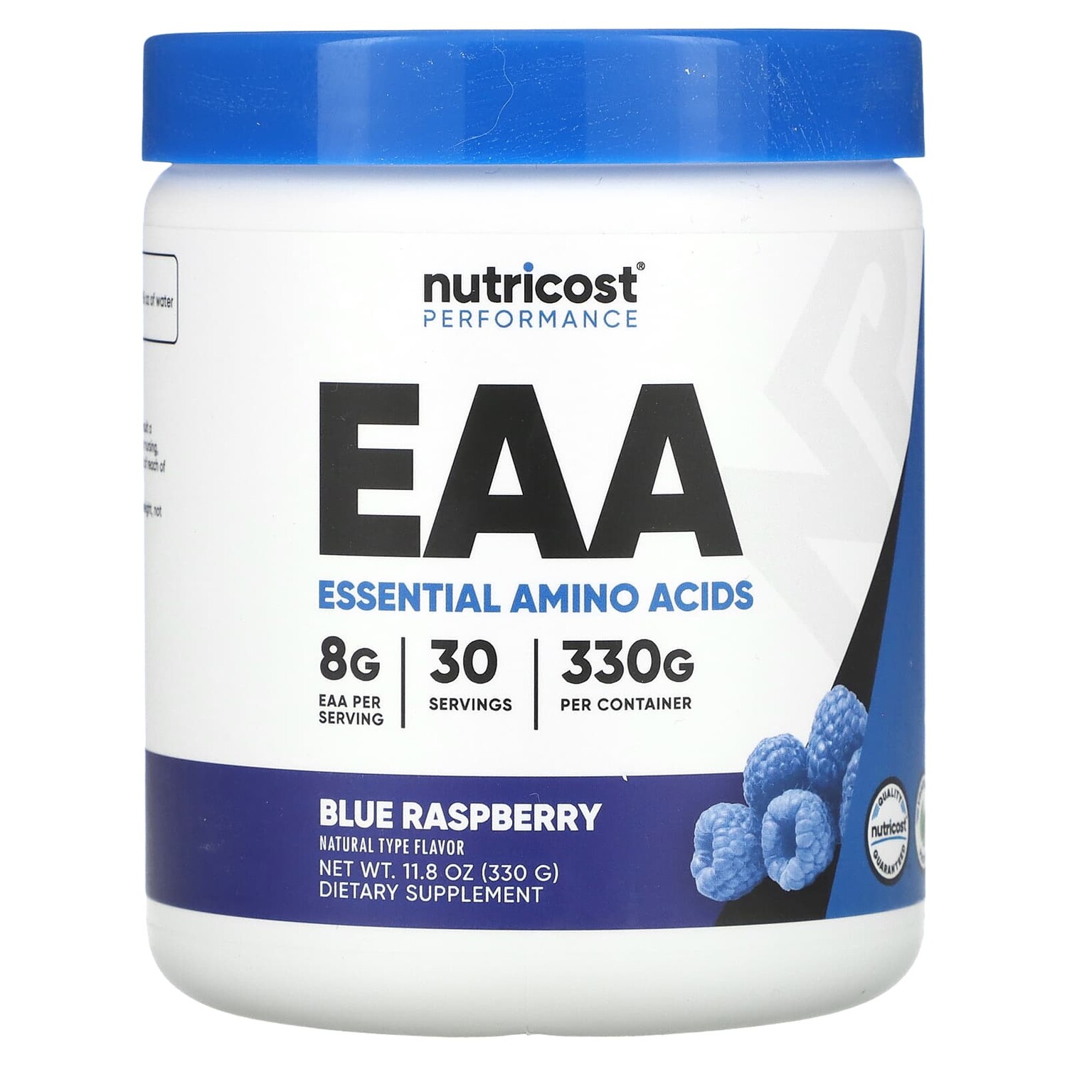 

Незаменимые аминокислоты, порошок, голубая малина, 330 г (11,8 унции), Nutricost