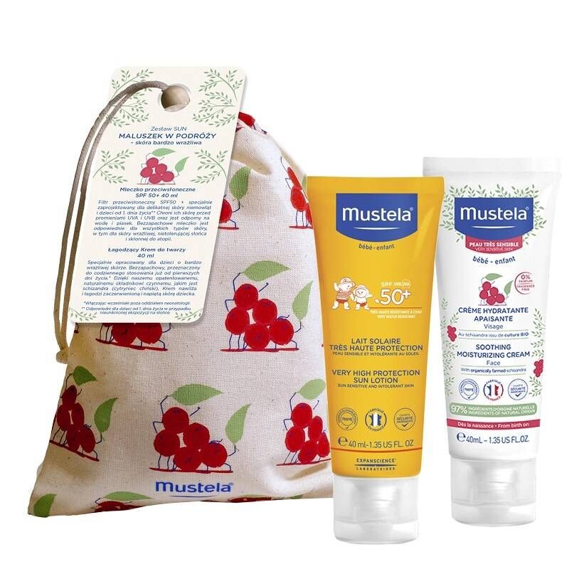 

Набор дермокосметики Mustela Sun Maluszek w Podróży, 1 шт
