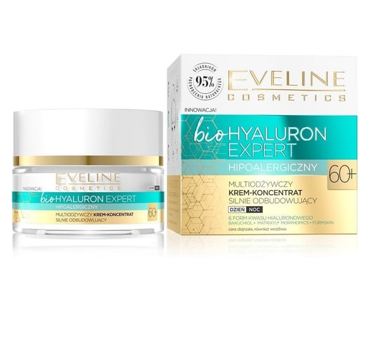 Крем-концентрат, 50 мл Eveline Cosmetics, Bio Hyaluron Expert 60+