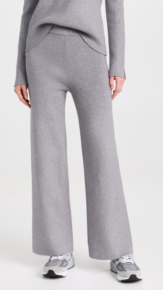 

Брюки English Factory Knit Wide, серый