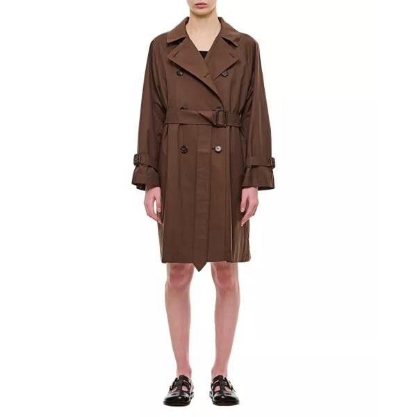 

Пальто titrench impermeable coat Max Mara, черный