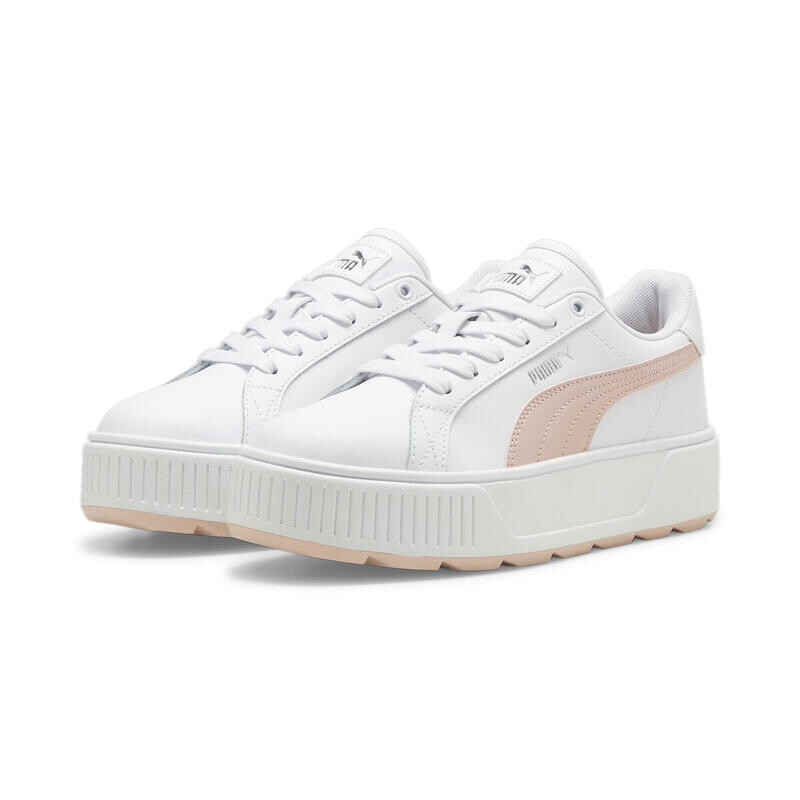 

Karmen L Кроссовки Женские PUMA White Rose Quartz Silver Pink Metallic